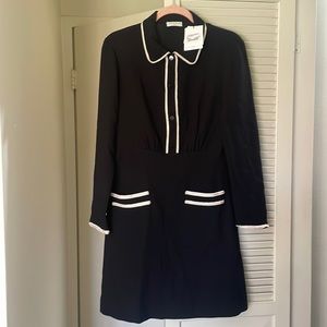 Sandro Black Dress